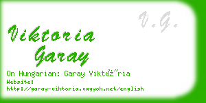 viktoria garay business card
